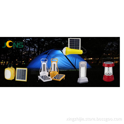 Smart solar camping light / lantern with touch switch mode and dimmable